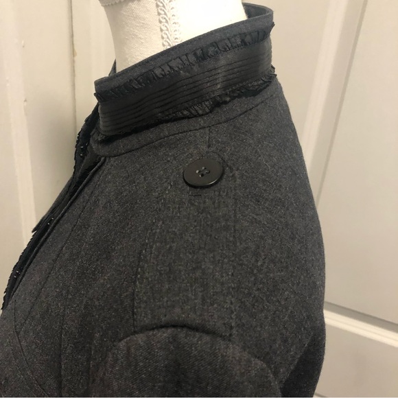 Adec2 ladies wool mix jacket coat size 6 - Picture 4 of 9